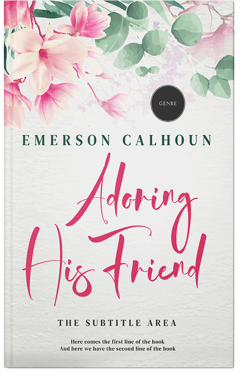 Front view of Premade Romance Book Cover - Pampas