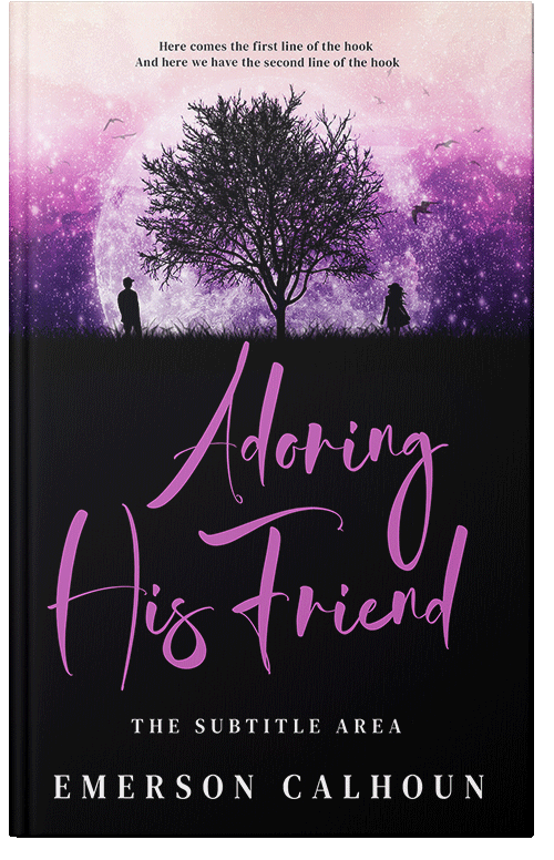 Front view of Premade Romance Book Cover - Melanie