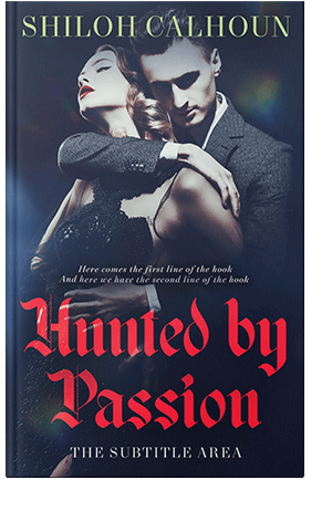 Pre Made Book Cover Cloud Burst