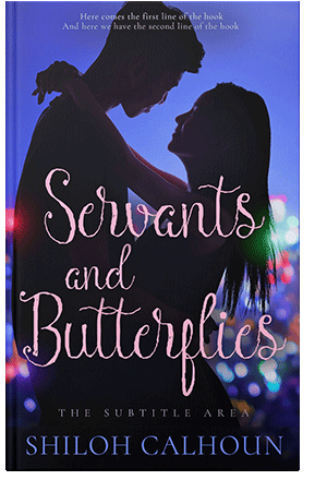 Pre Made Book Cover Ebony