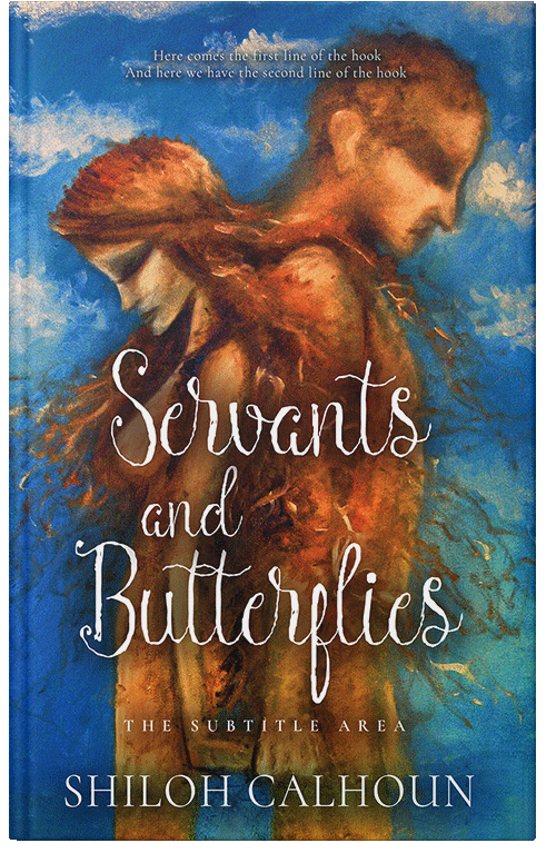 Front view of Premade Romance Book Cover - Merlin