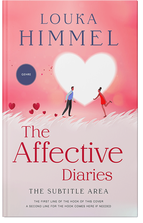 Front view of Premade Romance Book Cover - We Peep