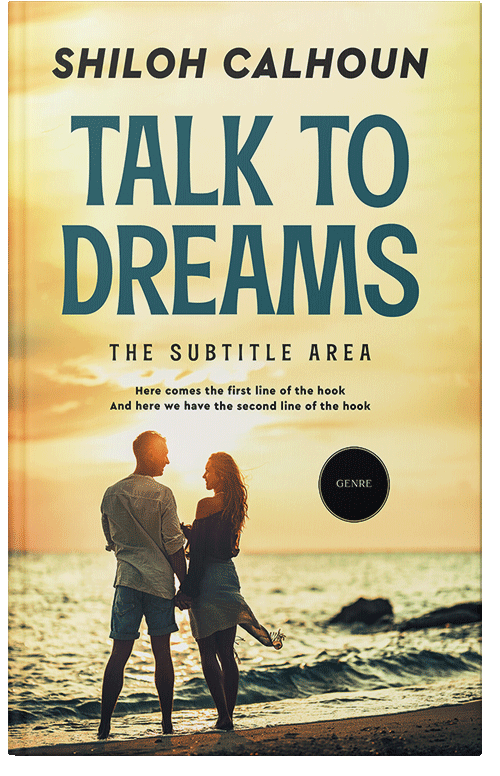 Front view of Premade Romance Book Cover - Outer Space