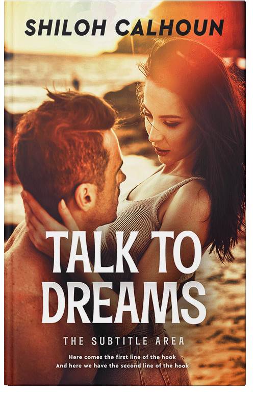 Front view of Premade Erotica Book Cover - Mule Fawn