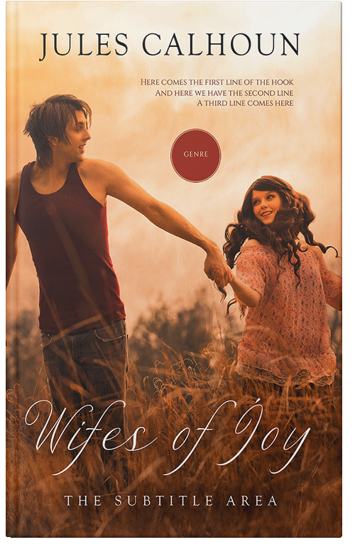 Front view of Premade Romance Book Cover - Red Robin