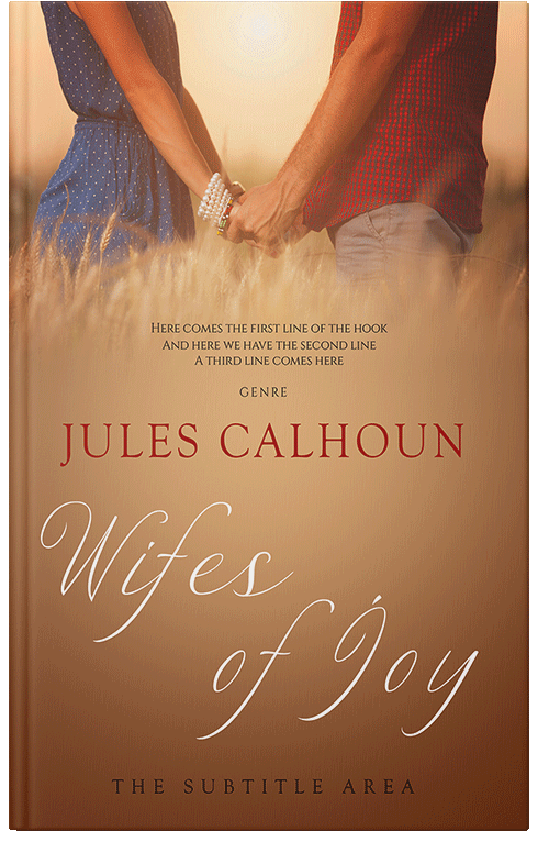 Front view of Premade Romance Book Cover - Muddy Waters