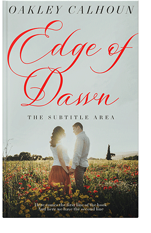 Pre Made Book Cover Tasman