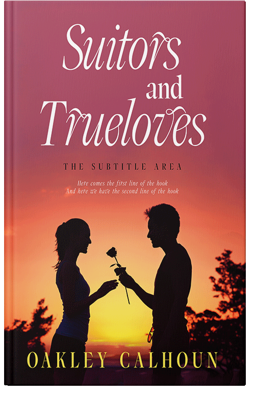 Front view of Premade Romance Book Cover - Chestnut