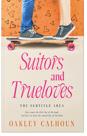 Premade Book Cover Linen