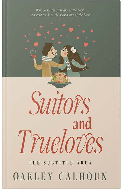 Front view of Premade Romance Book Cover - Kokoda