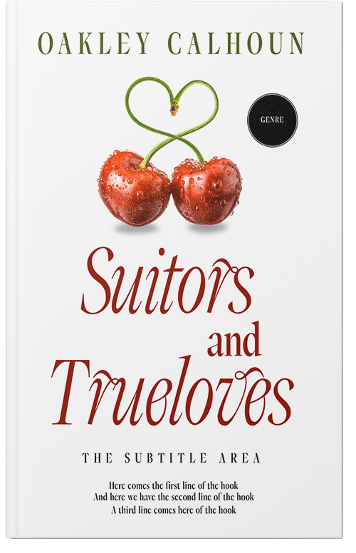 Front view of Premade Romance Book Cover - Pampas