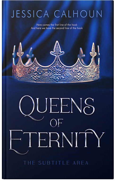 Front view of Premade Royal Romance Book Cover - Deep Cove