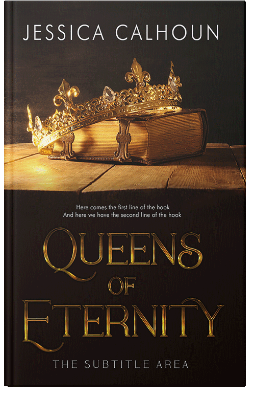 Front view of Premade Fantasy Book Cover - Tussock