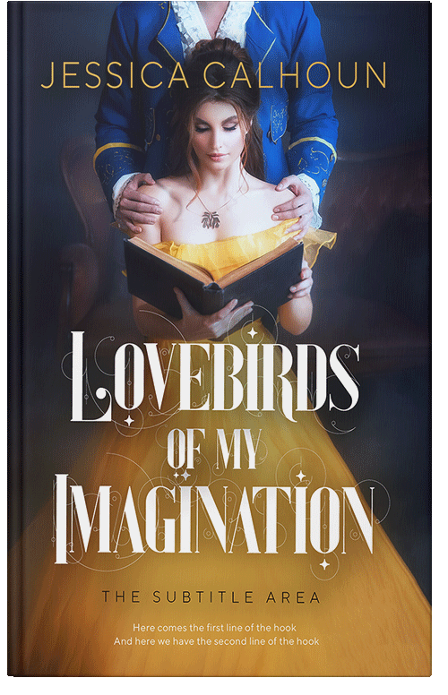 Front view of Premade Fantasy Book Cover - Laser