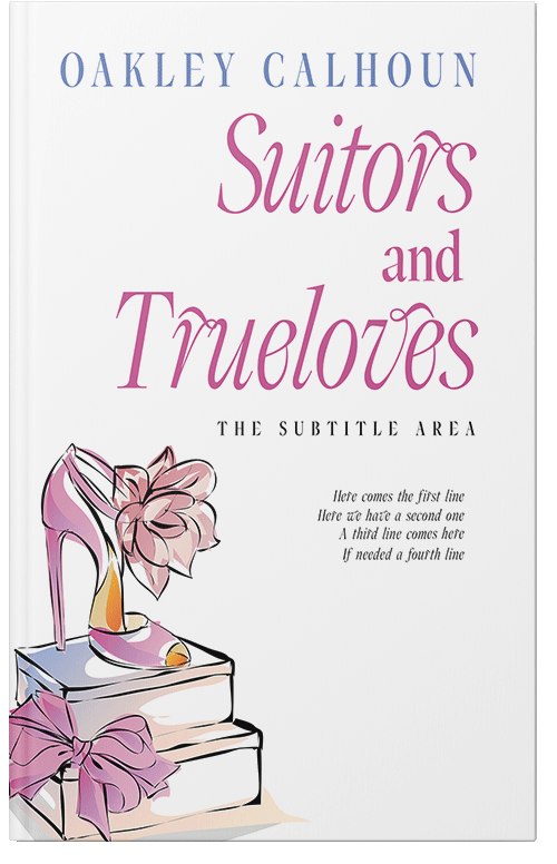 Front view of Premade Chick Lit Book Cover - Twilight