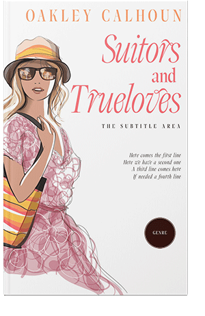 Pre Made Book Cover Petite Orchid