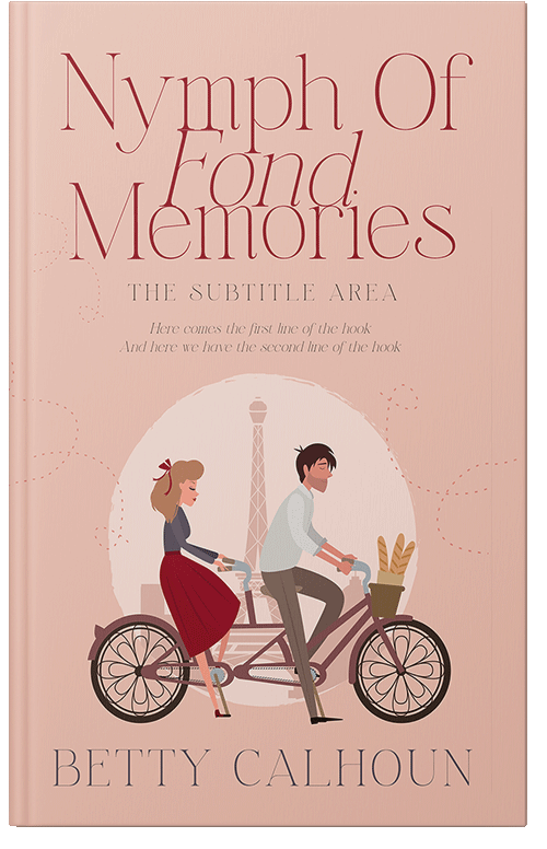 Front view of Premade Romance Book Cover - Just Right