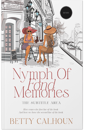 Premade Book Cover Swiss Coffee