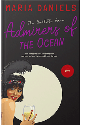 Pre Made Book Cover Thunder