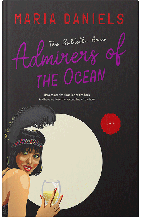 Front view of Premade Erotica Book Cover - Thunder