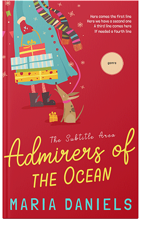 Pre Made Book Cover Crimson