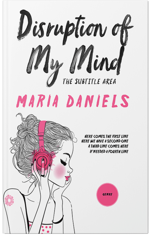 Front view of Premade Chick Lit Book Cover - Turkish Rose