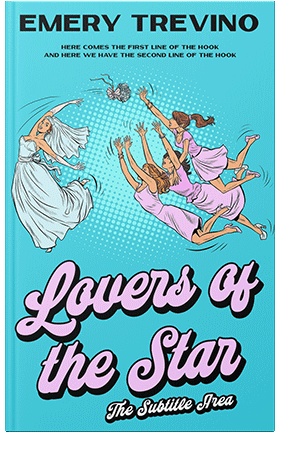 Pre Made Book Cover Picton Blue