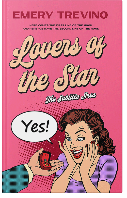 Front view of Premade Romance Book Cover - Froly