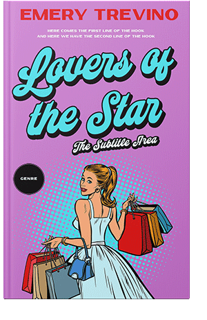 Pre Made Book Cover Light Orchid