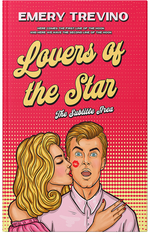 Front view of Premade Romance Book Cover - Marzipan