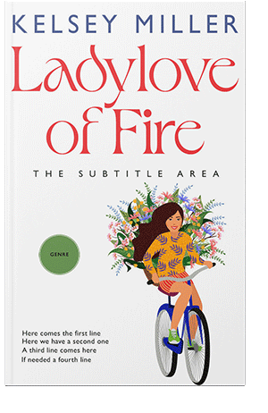 Pre Made Book Cover Wafer