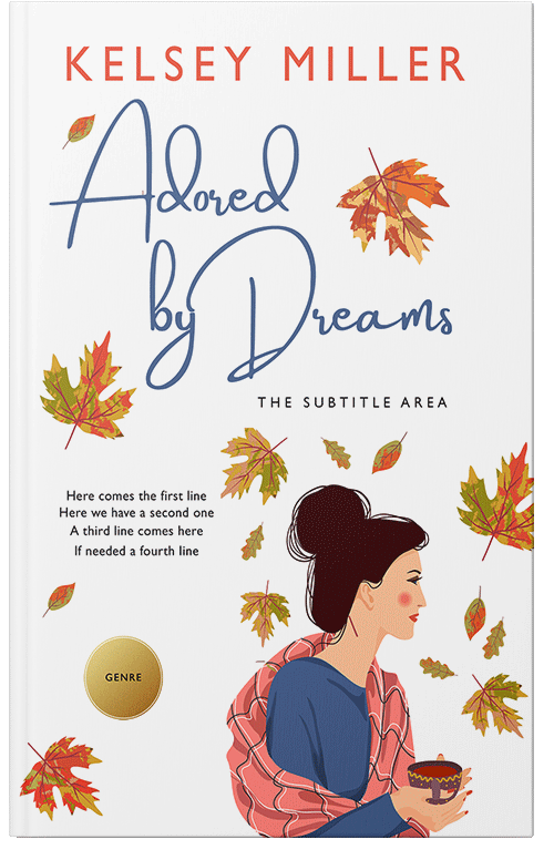 Front view of Premade Chick Lit Book Cover - Gun Powder