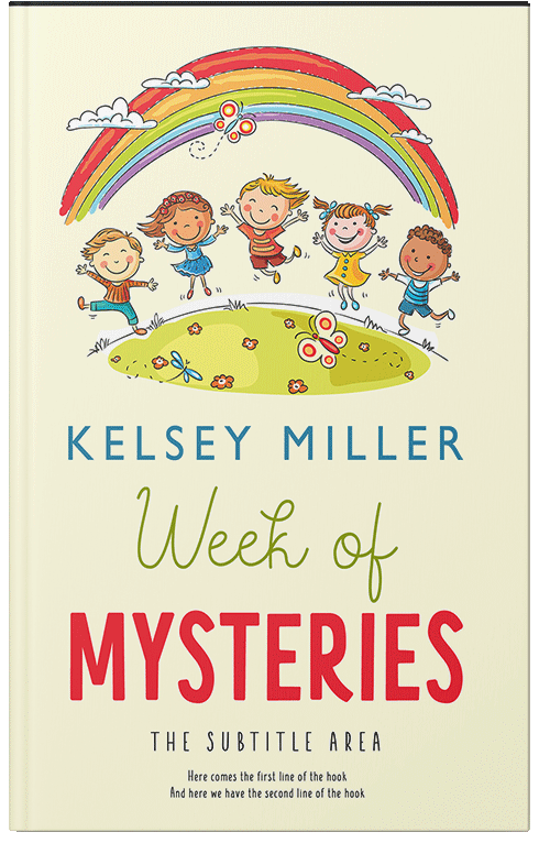 Front view of Premade Children's Book Cover - Rum Swizzle