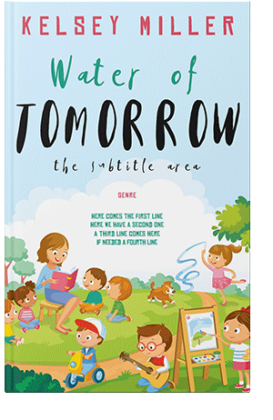 Pre Made Book Cover Jagged Ice