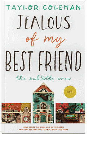 Pre Made Book Cover Pampas