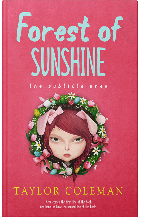 Front view of Premade Teen & Young Adult Book Cover - Mandy