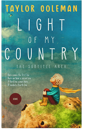 Pre Made Book Cover Paradiso