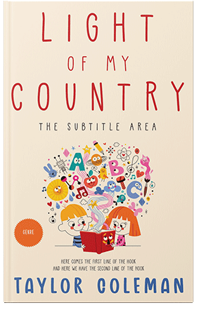 Pre Made Book Cover Linen