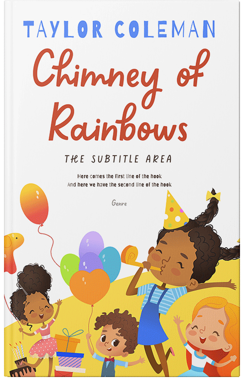 Front view of Premade Children's Book Cover - Ronchi