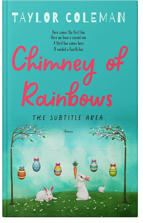 Front view of Premade Fantasy Book Cover - Puerto Rico