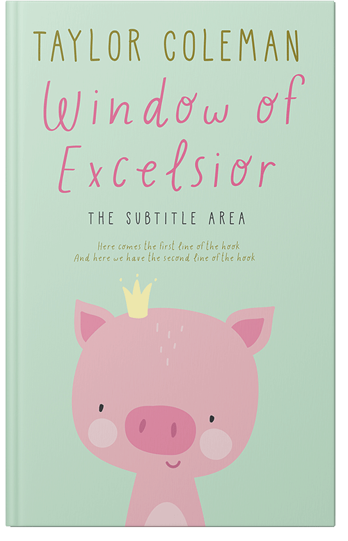 Front view of Premade Children's Book Cover - Tasman