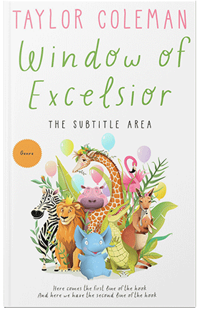 Pre Made Book Cover Moon Mist