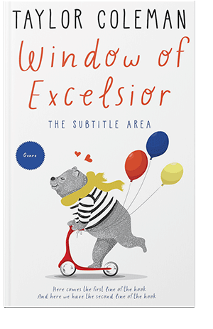 Pre Made Book Cover Timberwolf