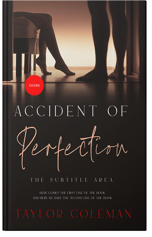 Front view of Premade Erotica Book Cover - Cocoa Brown