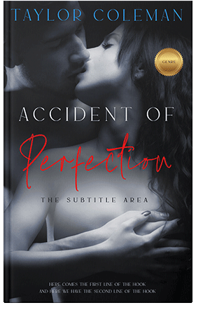 Pre Made Book Cover Pink Swan