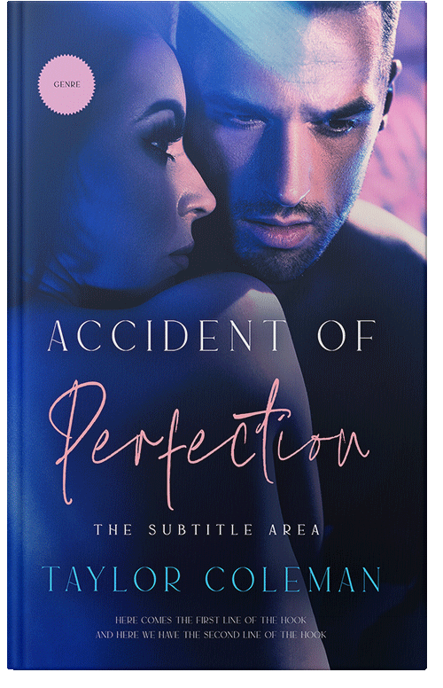 Front view of Premade Erotica Book Cover - Blue Zodiac