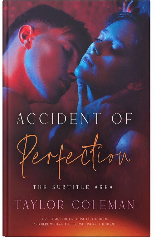 Front view of Premade Erotica Book Cover - Crater Brown