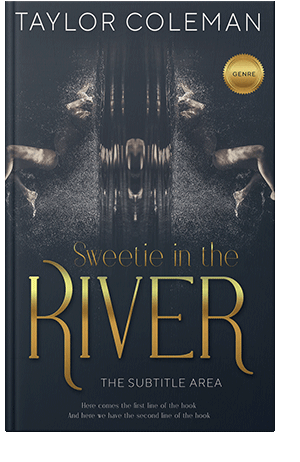 Pre Made Book Cover Ebony Clay