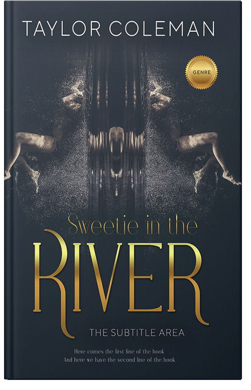 Front view of Premade Erotica Book Cover - Ebony Clay