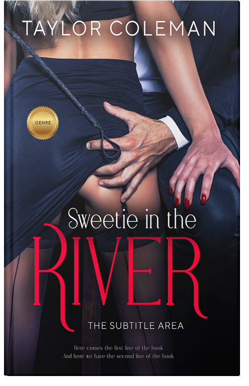 Front view of Premade Erotica Book Cover - New York Pink